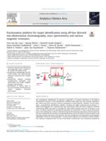 Fractionation platform for target identification using off-line directed two-dimensional chromatography, mass spectrometry and nuclear magnetic resonance