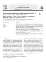 Higher cortisol levels may proceed a manic episode and are related to disease severity in patients with bipolar disorder