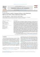 Circular business models of washing machines in the Netherlands: material and climate change implications toward 2050