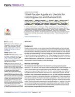 TIDieR-Placebo: a guide and checklist for reporting placebo and sham controls