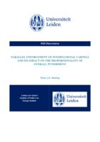 Parallel enforcement of international cartels and its impact on the proportionality of overall punishment