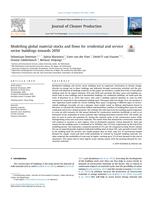 Modelling global material stocks and flows for residential and service sector buildings towards 2050