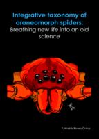 Integrative taxonomy of araneomorph spiders: Breathing new life into an old science