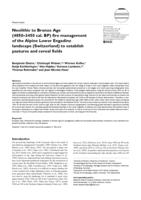 Neolithic to Bronze Age (4850–3450 cal. BP) fire management of the Alpine Lower Engadine landscape (Switzerland) to establish pastures and cereal fields