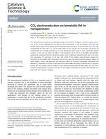 CO(2)electroreduction on bimetallic Pd-In nanoparticles