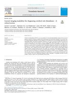 Current imaging modalities for diagnosing cerebral vein thrombosis - a critical review