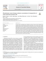 Photodynamic cancer therapy enhances accumulation of nanoparticles in tumor-associated myeloid cells