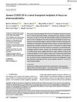 Severe COVID-19 in a renal transplant recipient