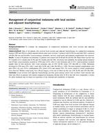 Management of conjunctival melanoma with local excision and adjuvant brachytherapy