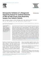 Retrospective validation of a metagenomic sequencing protocol for combined detection of RNA and DNA viruses using respiratory samples from pediatric patients