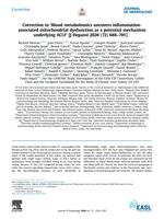 Blood metabolomics uncovers inflammation-associated mitochondrial dysfunction as a potential mechanism underlying ACLF (vol 72, pg 688, 2020)