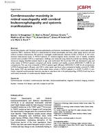 Cerebrovascular reactivity in retinal vasculopathy with cerebral leukoencephalopathy and systemic manifestations