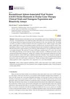 Recombinant adeno-associated viral vectors (rAAV)-vector elements in ocular gene therapy clinical trials and transgene expression and bioactivity assays
