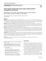 Neurocognitive changes after awake surgery in glioma patients