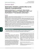 Spinal-pelvic orientation