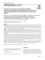 How good are the outcomes of instrumented debulking operations for symptomatic spinal metastases and how long do they stand?