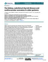 The kidney, subclinical thyroid disease and cardiovascular outcomes in older patients