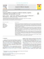 Temporal stability of symptoms of affective disorders, cognitive vulnerability and personality over time