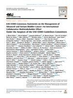 EAU-ESMO consensus statements on the management of advanced and variant bladder cancer