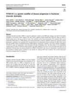 TCTEX1D1 is a genetic modifier of disease progression in Duchenne muscular dystrophy