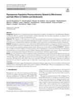 Pipamperone population pharmacokinetics related to effectiveness and side effects in children and adolescents