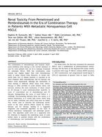 Renal toxicity from pemetrexed and pembrolizumab in the era of combination therapy in patients with metastatic nonsquamous cell NSCLC