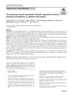 The endoscope-assisted supraorbital "keyhole" approach for anterior skull base meningiomas