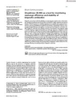 Sheathless CE-MS as a tool for monitoring exchange efficiency and stability of bispecific antibodies