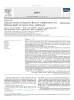 Prognostic factors for short-term recovery of independence in a multistate model for patients with a hip fracture