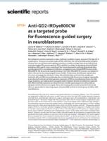 Anti-GD2-IRDye800CW as a targeted probe for fluorescence-guided surgery in neuroblastoma