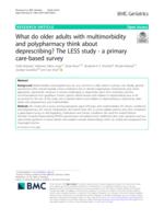 What do older adults with multimorbidity and polypharmacy think about deprescribing?