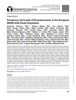 Prevalence and loads of torquetenovirus in the European MARK-AGE study population