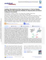 Capillary electrophoresis-mass spectrometry at trial by metabo-ring