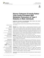 Plasma cathepsin D activity rather than levels correlates with metabolic parameters of Type 2 diabetes in male individuals