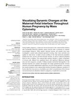 Visualizing dynamic changes at the maternal-fetal interface throughout human pregnancy by mass cytometry