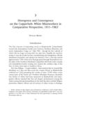 Divergence and convergence on the Copperbelt: white mineworkers in comparative perspective, 1911 - 1963