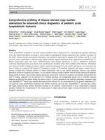 Comprehensive profiling of disease-relevant copy number aberrations for advanced clinical diagnostics of pediatric acute lymphoblastic leukemia