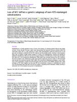 Loss of NF2 defines a genetic subgroup of non-FOS-rearranged osteoblastoma