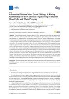 Adenoviral vectors meet gene editing: a rising partnership for the genomic engineering of human stem cells and their progeny