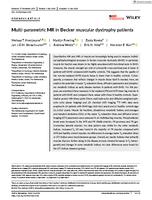 Multi-parametric MR in Becker muscular dystrophy patients