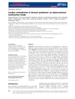 Cardiac arrhythmias in Dravet syndrome