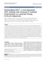DuoHexaBody-CD37(R), a novel biparatopic CD37 antibody with enhanced Fc-mediated hexamerization as a potential therapy for B-cell malignancies