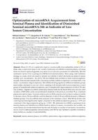 Optimization of microRNA Acquirement from Seminal Plasma and Identification of Diminished Seminal microRNA-34b as Indicator of Low Semen Concentration