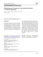 Photodynamic therapy for chorioretinal diseases