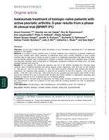 Ixekizumab treatment of biologic-naive patients with active psoriatic arthritis