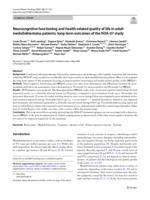 Neurocognitive functioning and health-related quality of life in adult medulloblastoma patients