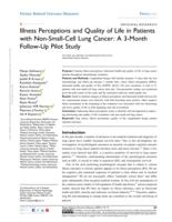Illness perceptions and quality of life in patients with non-small-cell lung cancer