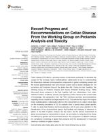 Recent progress and recommendations on celiac disease from the working group on prolamin analysis and toxicity