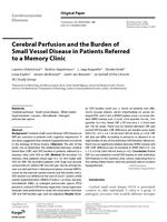 Cerebral perfusion and the burden of small vessel disease in patients referred to a memory clinic