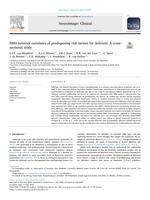 fMRI network correlates of predisposing risk factors for delirium